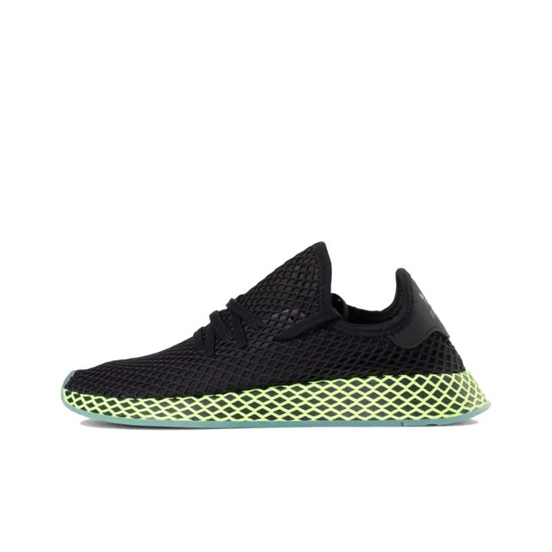 Adidas Deerupt Core Black Ash Blue-0
