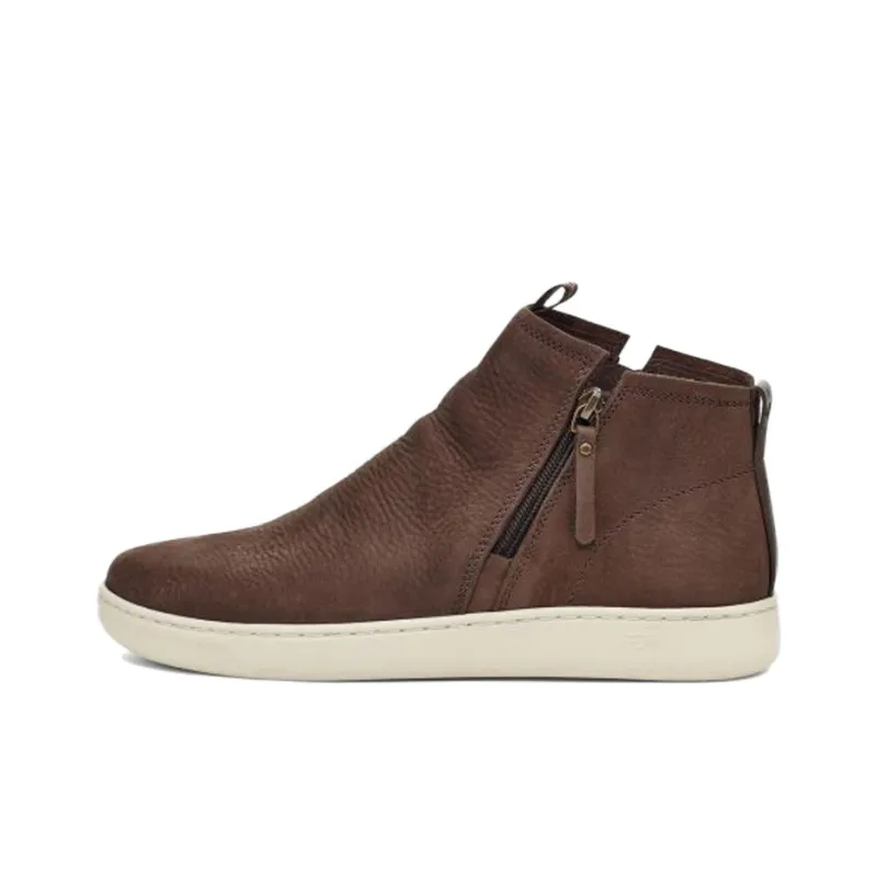UGG Pismo Cowhide Sports Shoe Zipper Brown-0