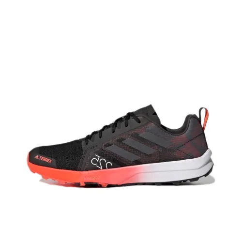 Adidas Terrex Speed Running Shoes Men Low-Top Black/White