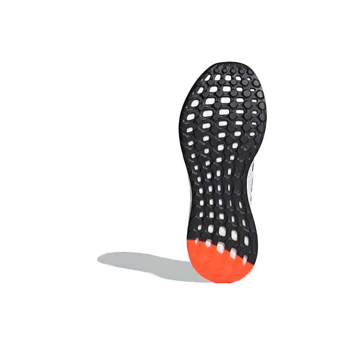 Adidas Pureboost 21 Cloud White Core Black Solar Red-5