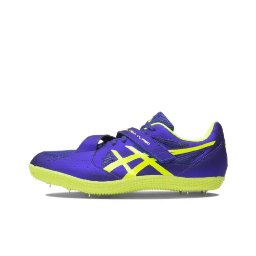 Asics Turbo Hi Jump 2 Running Shoes Men Low-Top Indigo/Blue Yellow