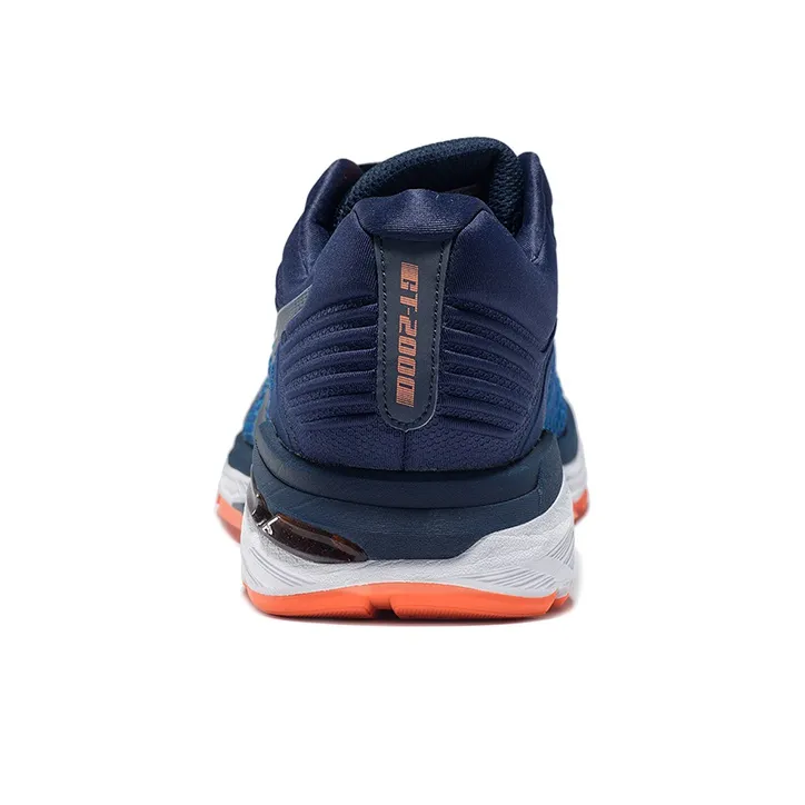 Asics GT 2000 6 2E Wide 'Navy Orange'-3