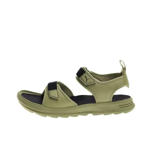 PUMA Wild Strap Sandals Unisex Green