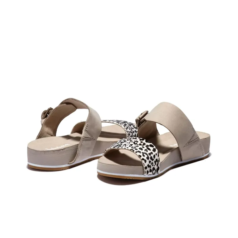 Timberland Malibu Waves Slide Slippers Women's Gray-4