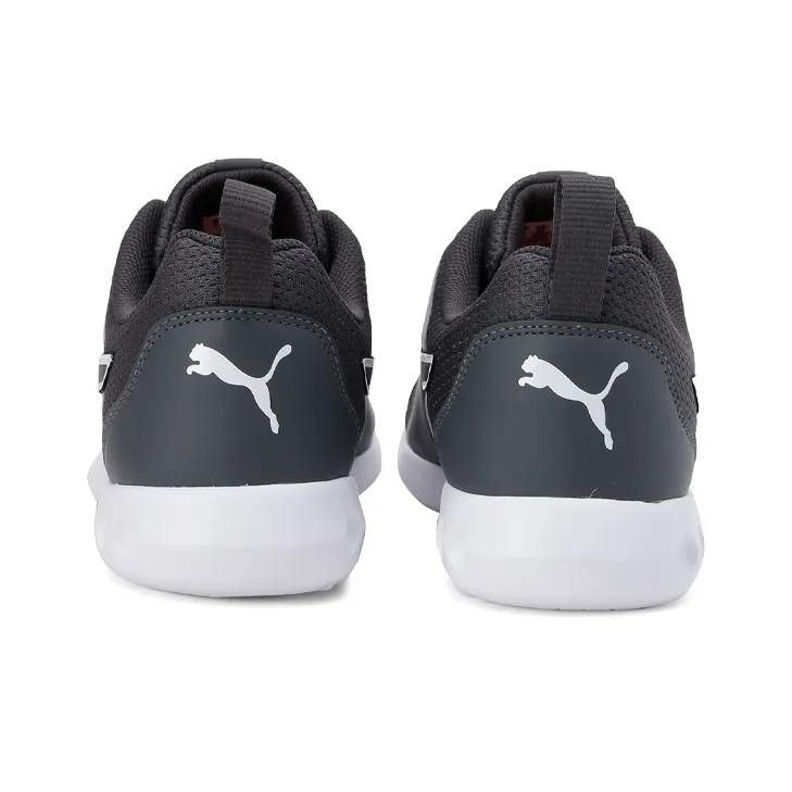 PUMA Gait Idp Cushioning Wear-Resistant Low-Top Running Shoes Men's Gray White-3