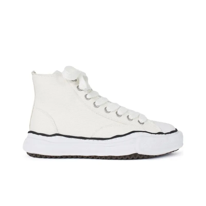 MIHARA YASUHIRO Peterson OG Sole Canvas High White-1