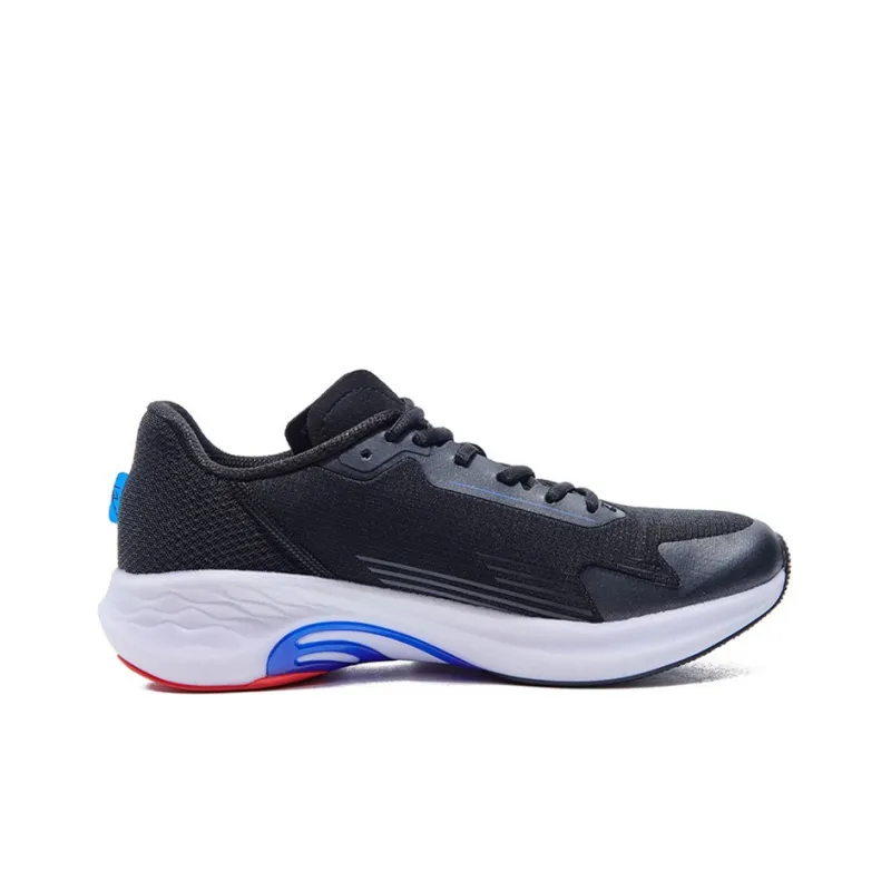 361° Flying Wing 2 Wear Resistant Low Top Running Shoes Men's Black Blue-1