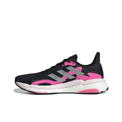 Adidas Solar Boost 3 Black Screaming Pink Women's