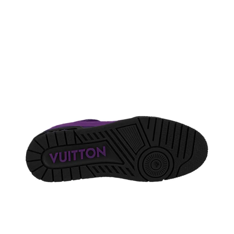 LOUIS VUITTON Trainers 'Purple With Black'-4