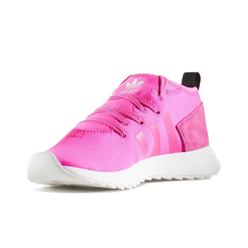 Adidas Originals Abrasion Resistant Coverage Low Top Running Shoes Women's Fuchsia-1