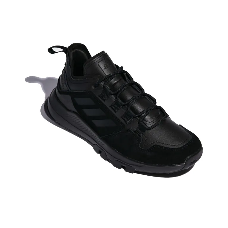 Terrex Hikster Adidas Leather Low 'Black Grey'-3