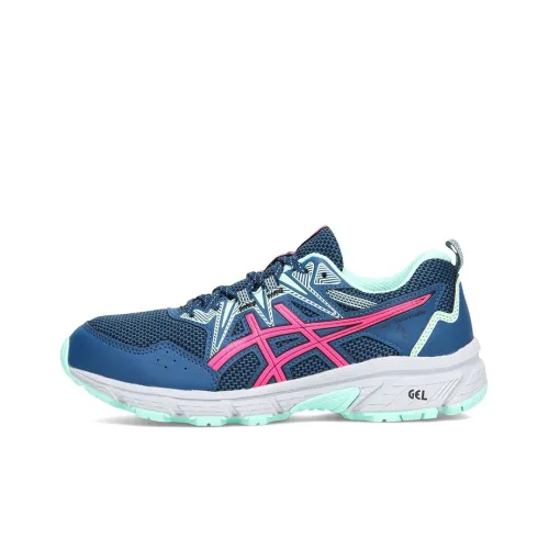 Asics Gel-Venture 8 Running Shoes Women's Low-Top Blue/Pink