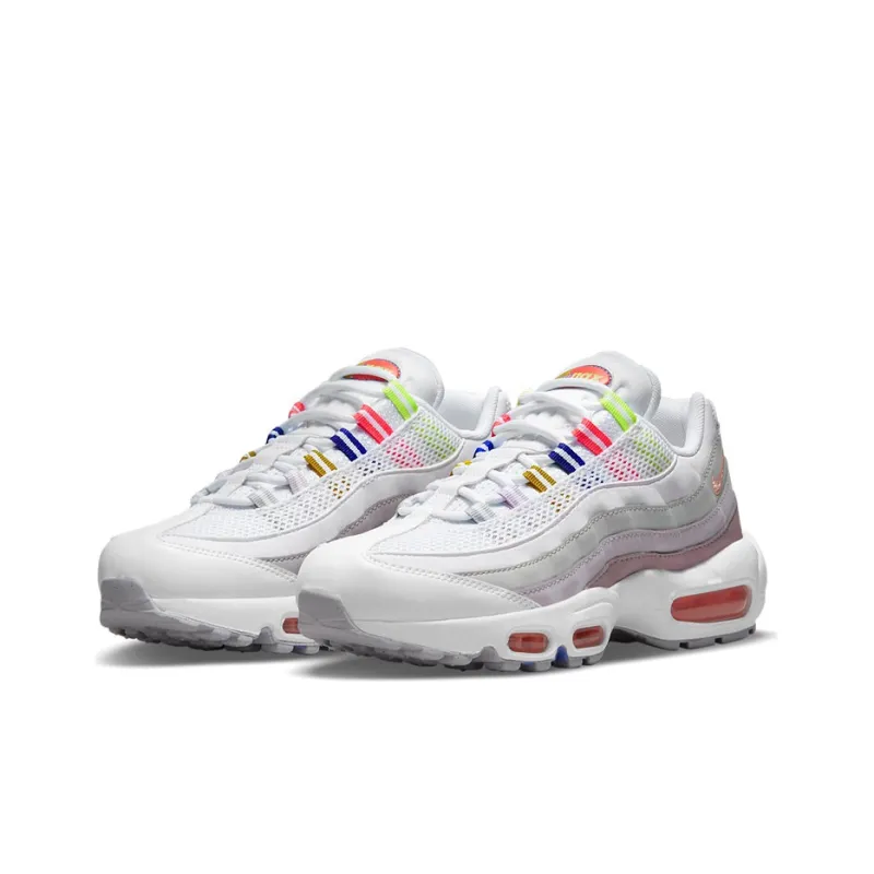 Nike Air Max 95 White Multi Women's-2