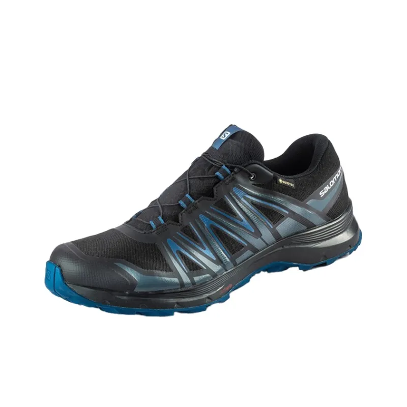 SALOMON XA Sierra Anti Slip And Wear Resistant Breathable Low Top Running Shoes Men's Black Blue-1