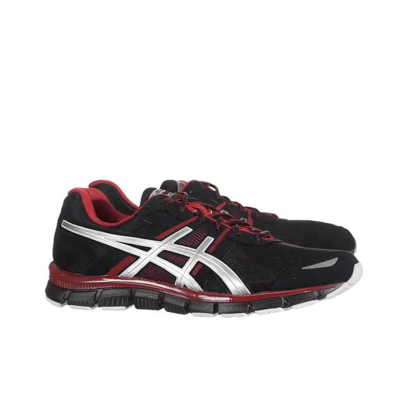 Asics Gel-Blur 33 Anti-Slip And Wear-Resistant Breathable Low-Top Running Shoes Men's Black Silver-1