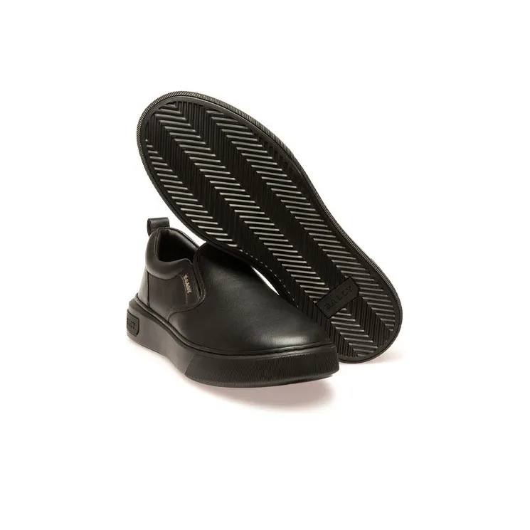 BALLY Mardy Leather Slip-on Sneakers-2