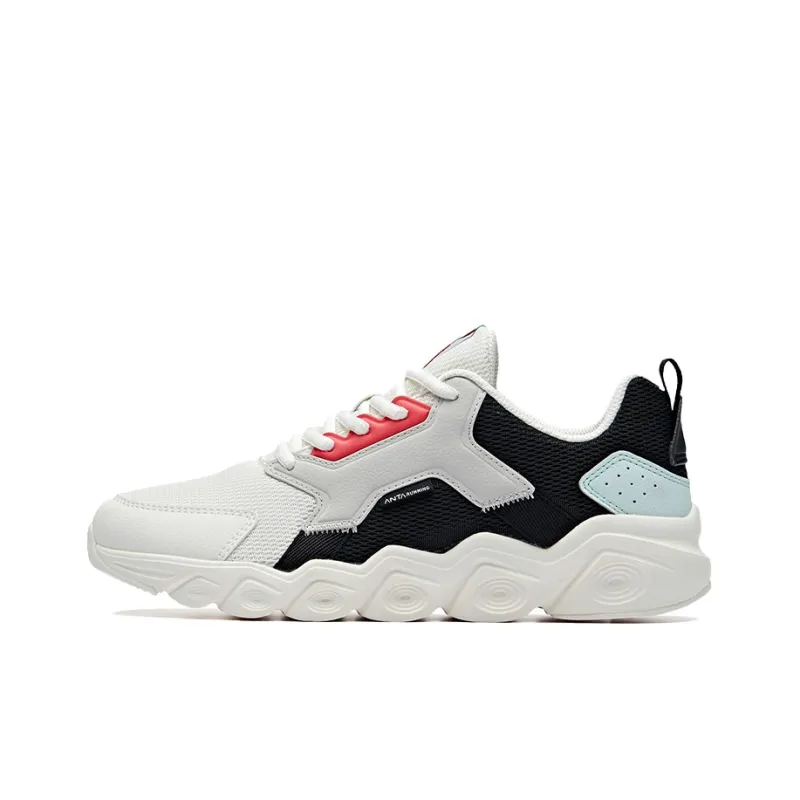 Anta Running Collection Low-Top Running Shoes Women's White Black Gray-0