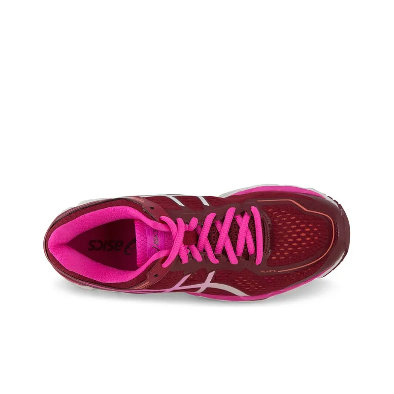 Asics Gel-Kayano 22 Wear-Resistant Low-Top Running Shoes Women's Burgundy-3