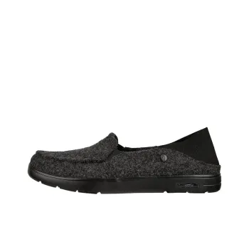 Skechers ARCH FIT LOUNGE Cushioning Anti-Slip And Wear-Resistant Low-Top Casual Shoes Women's Black Gray