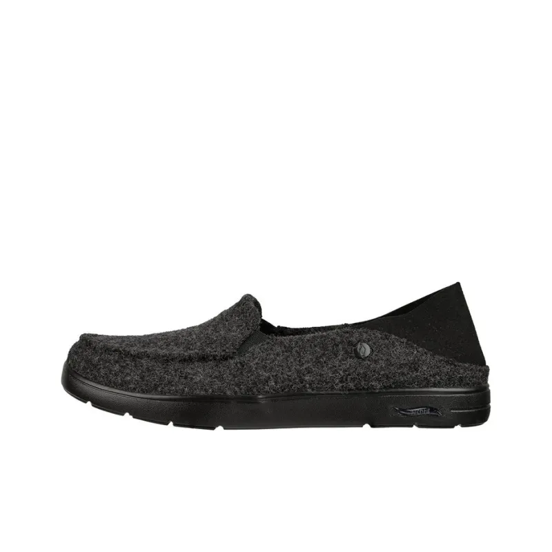 Skechers ARCH FIT LOUNGE Cushioning Anti-Slip And Wear-Resistant Low-Top Casual Shoes Women's Black Gray-0