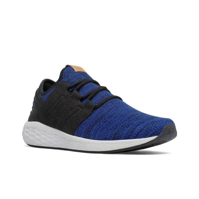 New Balance Cruz Non Slip Shock Absorption Wear resistant Low Tops Sports 'Blue Black'-1