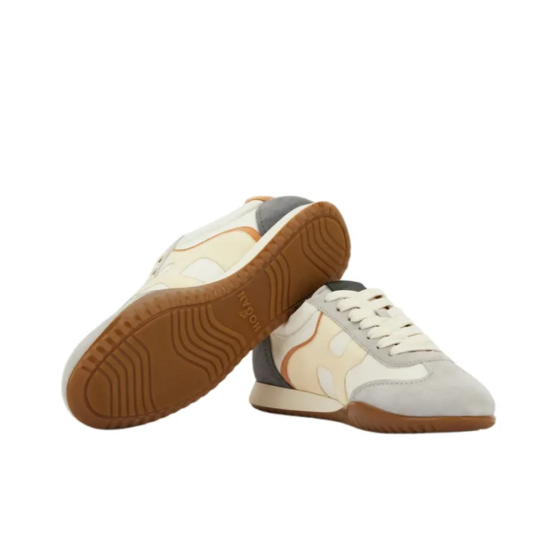 HOGAN Olympia Casual Shoes Women's Low-Top Ivory White-4