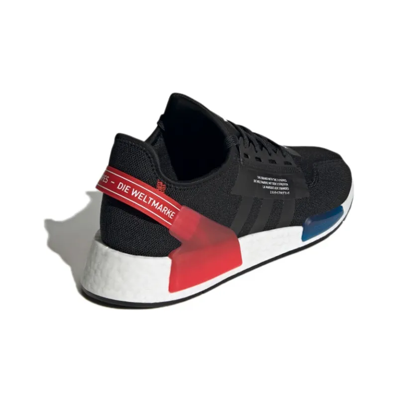 Adidas Nmd R1 V2 Black Red Blue-2