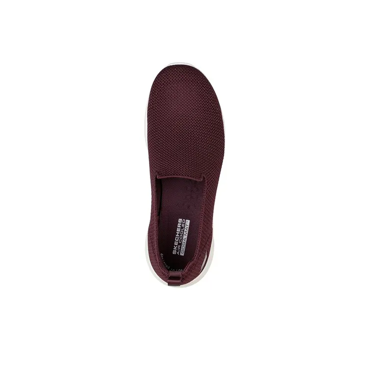 Skechers Go Walk Joy Sensational Day Cushioning Anti Slip And Wear Resistant Low Top Casual Shoes Women's Burgundy-3