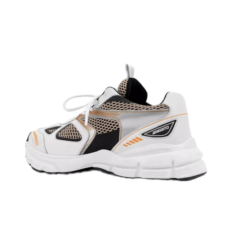 Axel Arigato Marathon Runner White Black Orange Women's-3