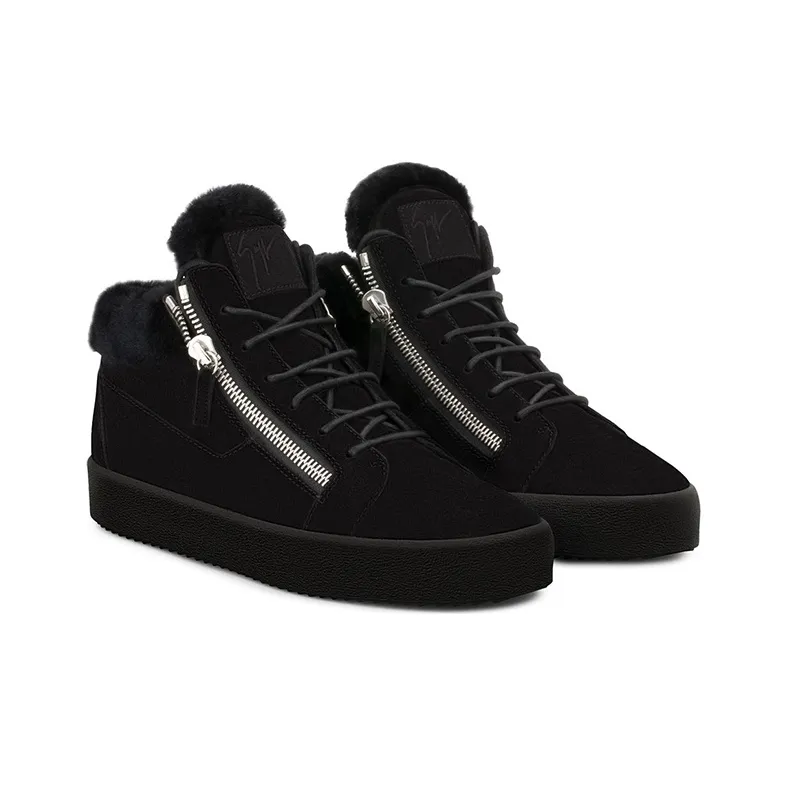 Giuseppe Zanotti/GZ Kriss Skateboard Shoes Men's Black-2
