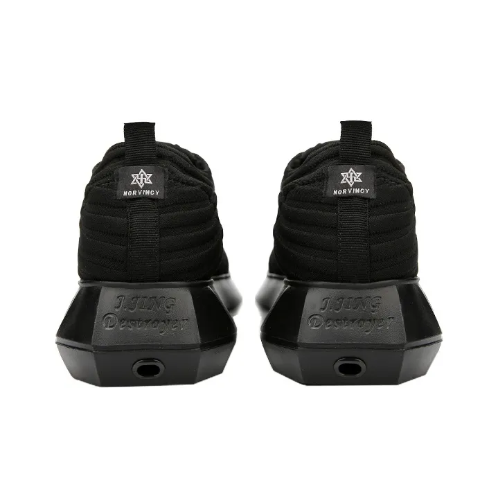 NORVINCY Novoflex Low Top Skateboard Shoes Unisex Black-3