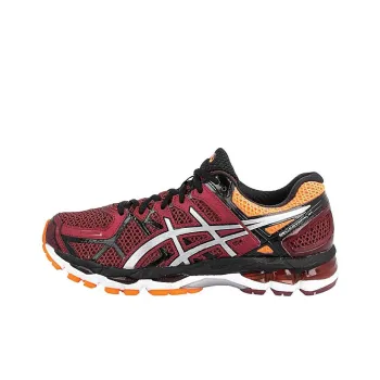Asics Gel-Kayano 21 Wear-Resistant Low-Top Running Shoes Men's Red