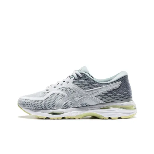 Asics Gel-Cumulus 19 Anti-Slip Wear-Resistant Low-Top Running Shoes Women's Gray