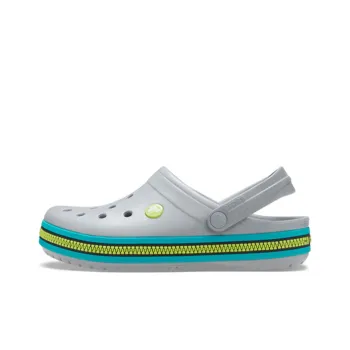Crocs Crocband Zipper Band Clogs 'Grey Aqua'