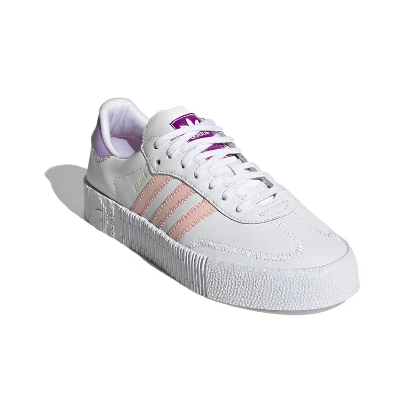 Adidas Originals Sambarose 'White Pink Purple' Women's-2