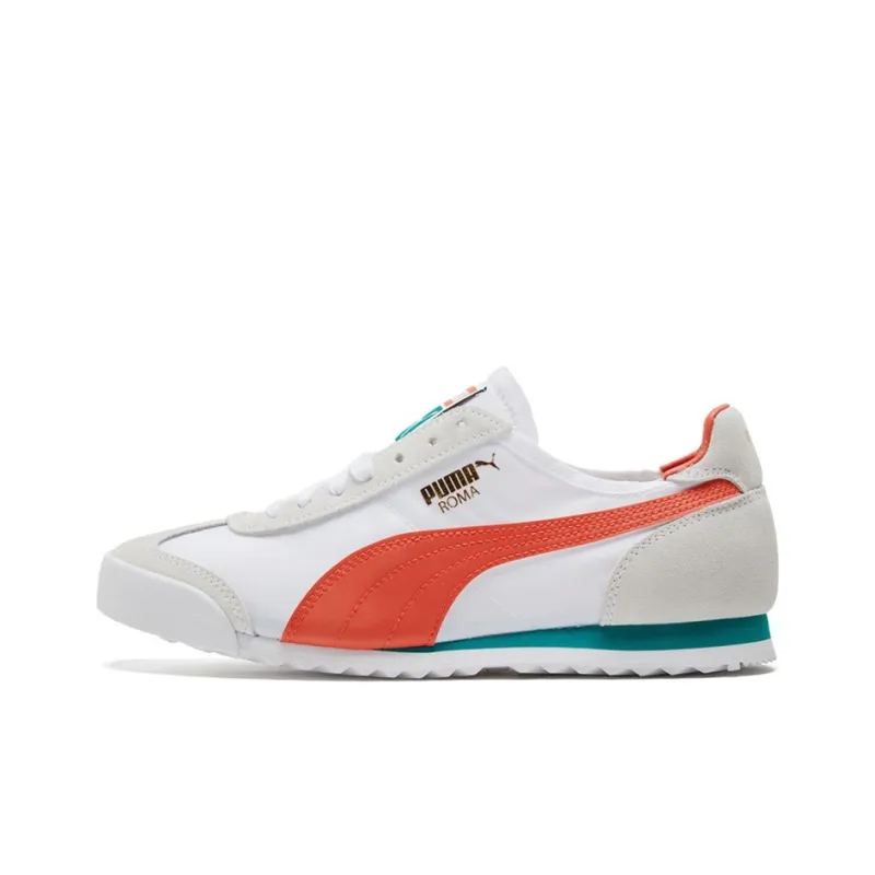 PUMA Roma Og Nylon 'White Green Orange'-0