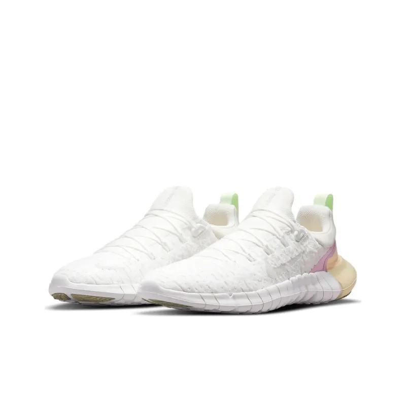 Nike Free Run 5.0 Summit White Pink 2021 Women's-2