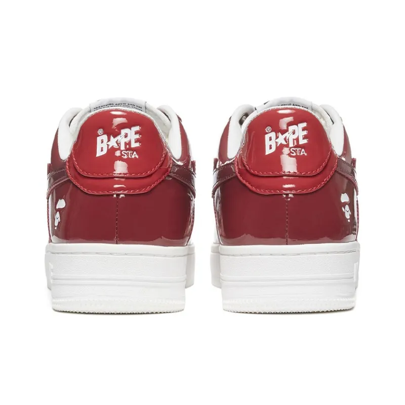 BAPE A BATHING APE Bape Sta Low Color Camo Combo Red-4