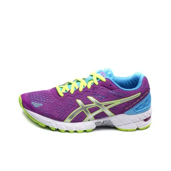 Asics Gel-DS Trainer 19 Wear-Resistant Low-Top Running Shoes Women's Purple Blue Yellow