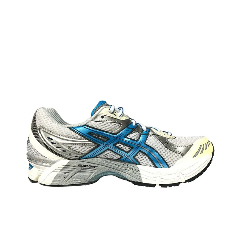 Asics Gel-1150 Wear-Resistant Coverage Low-Top Running Shoes Women's White Blue D-Width-1