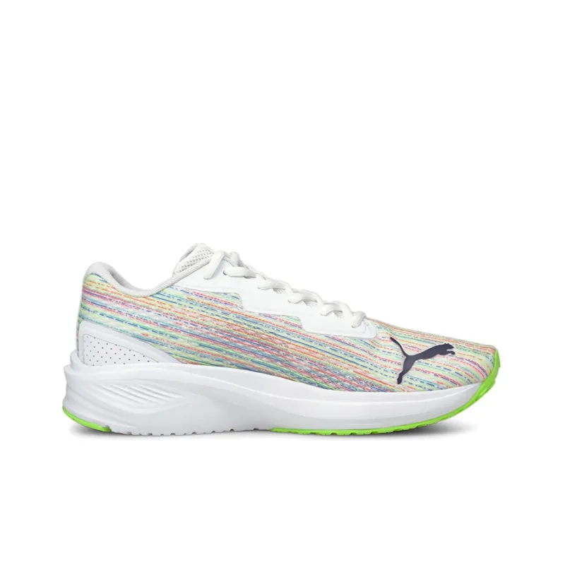 PUMA Aviate Spectra Wear-Resistant Slip-Resistant Cushioning Low-Top Running Shoes Women's White Multicolor-1