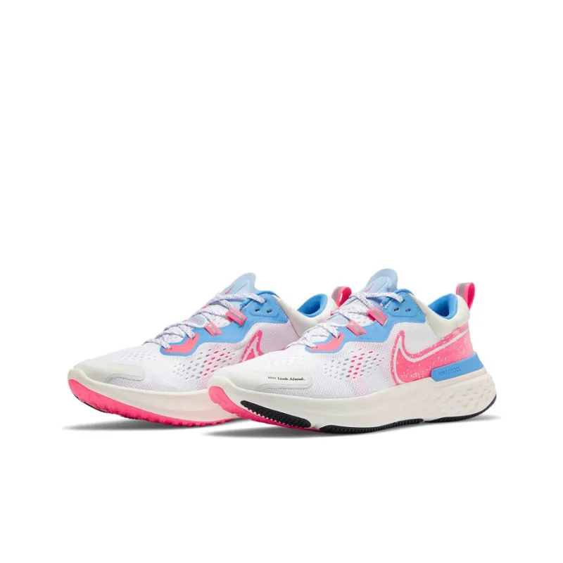 Nike React Miler 2 'White Pink Blue'-2