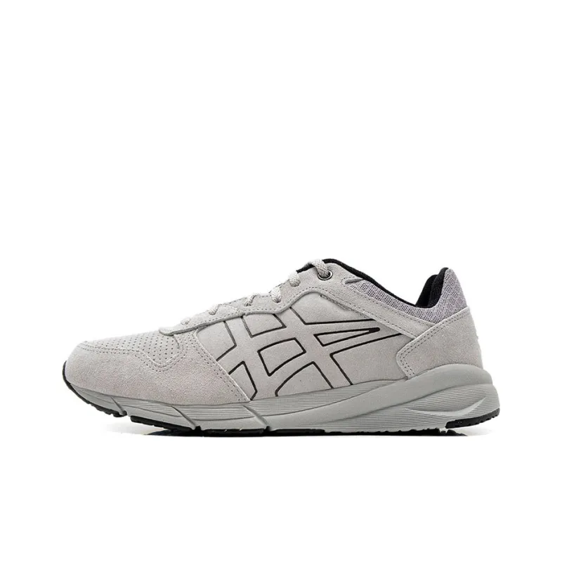 Asics Shaw Runner Running Shoes Men Low-Top Gray/Black-0
