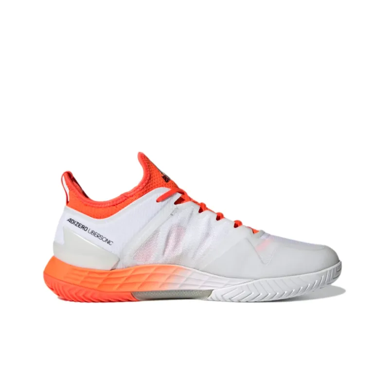 Adidas Adizero Ubersonic 4 White Solar Red-1