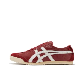 Onitsuka Tiger Onitsuka Tiger Mexico 66 Deluxe Nm Burgundy White