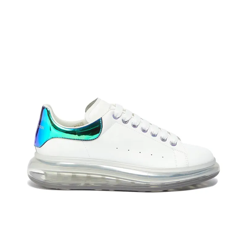 Alexander McQueen Stylish Skateboarding Shoes Men's Dazzling Color Green-1