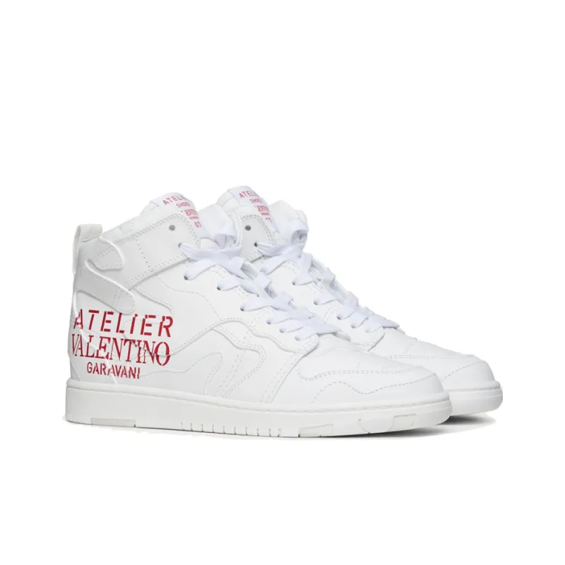 Valentino Garavani Atelier Shoes Hi-Top White Women's-2