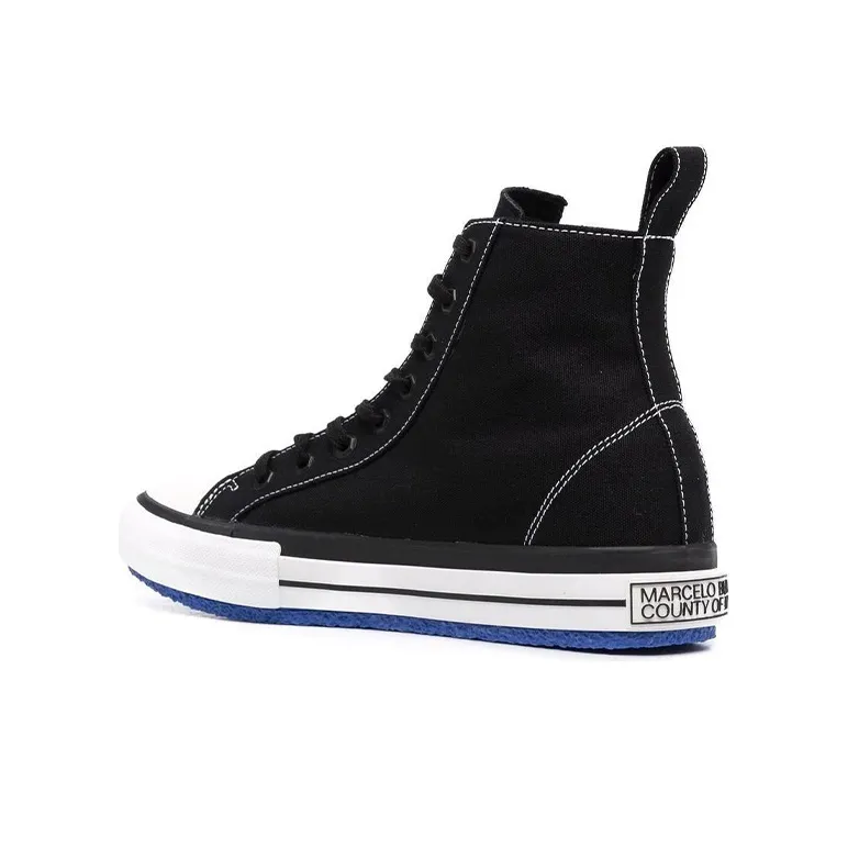 Marcelo Burlon Cross Vulcanised High-Top Sneakers-2