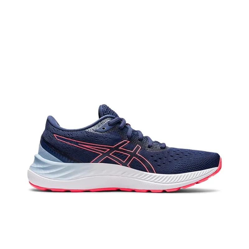 Asics Gel Excite 8 Wide 'Thunder Blue Blazing Coral' Women's-1