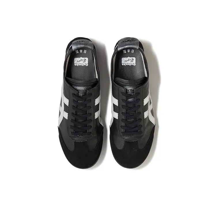 Asics Onitsuka Tiger Mexico 66 Deluxe Nm Black White Women's-2